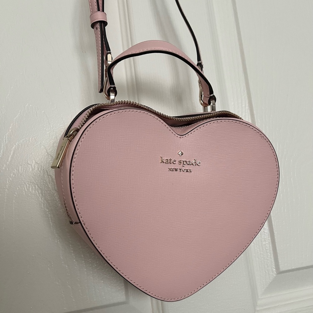 Kate Spade Blush Heart Crossbody Bag